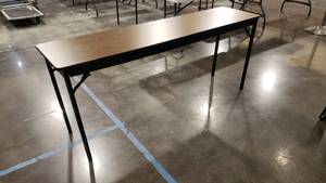lot 182 image: Skinny 6 Folding Leg Table