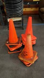 lot 188 image: Lot of 16 Full Size Cones