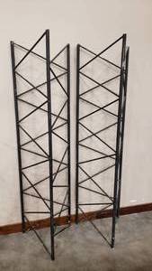 lot 194 image: Lot of 2 Decorative Stage Truss Pieces.  Aprox 6 Tall