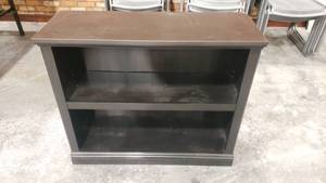 lot 209 image: Espresso Brown Adjustable Bookshelf