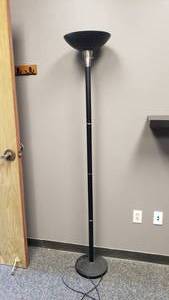 lot 225 image: Black Floor Lamp