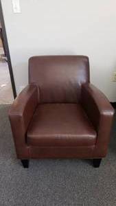 lot 231 image: Mocha Brown Chair