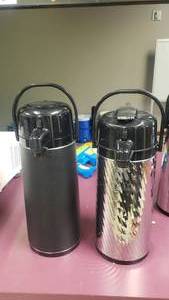 lot 289 image: Lot of 2 Coffee Dispensers
