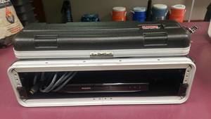 lot 291 image: Philips DVD Player w Remote Model DV2880 W Gator Hard Shell Double Opening Case