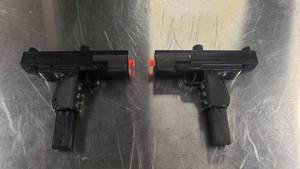 lot 329 image: Lot of 2 Airsoft Uzis