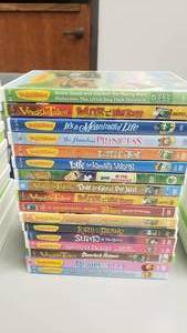 lot 351 image: Lot of VeggieTales DVDs.  17 Total