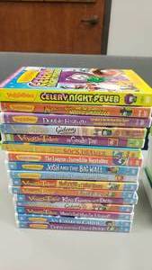lot 352 image: Lot of VeggieTales DVDs.  16 Total