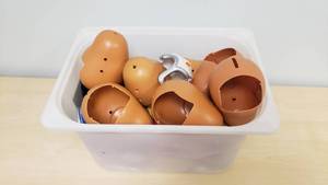 lot 391 image: Large Lot of Mr. Potato Head Bodies & Pieces
