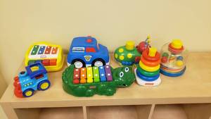 lot 426 image: Lot of Baby Toys.  Fisher Price, Little Tikes & More