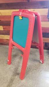 lot 265 image: Step 2 Double Sides Chalk & Dry Erase Board