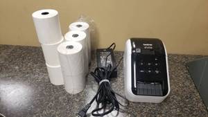 lot 452 image: Brother Wireless Label Printer w Labels, Model QL-810W