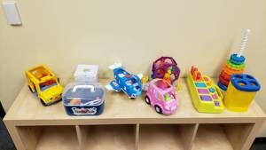 lot 487 image: Lot of Misc Baby Toys.  Includes Everything Pictured.