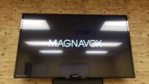 lot 504 image: Magnavox 55 LED 1080P Smart HDTV w Remote.  Model 55MV314XF7