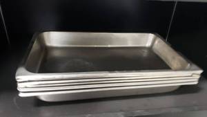 lot 512 image: Lot of 5 Chafing Dish Trays
