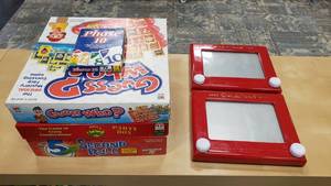 lot 551 image: Lot of Misc Games.  Guess Who, Etch-A-Sketch & More