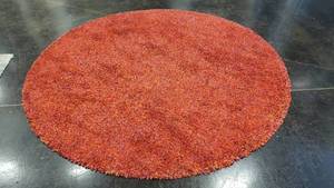 lot 553 image: Ikea Balum 77 Multi-Color Round Area Rug