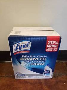lot 671 image: Box of Lysol Toilet Bowl Cleaner