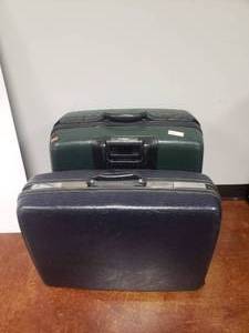 lot 701 image: Lot of 2 Hard Shell Suitcases