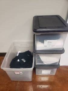 lot 705 image: Large Lot of LifePoint Connector Shirts.  All Adult Sizes.