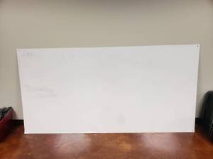 lot 707 image: Large White Board.  4 x 8
