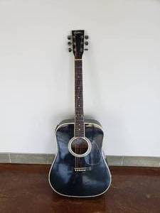 lot 742 image: American Legacy Black Mist Acoustic Guitar.  14,337 our of 20,000