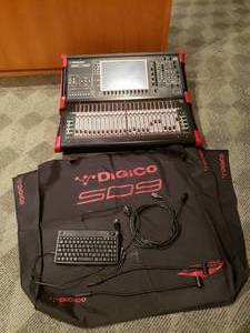 lot 806 image: WOW DiGiCo SD9 Digital Mixing Console