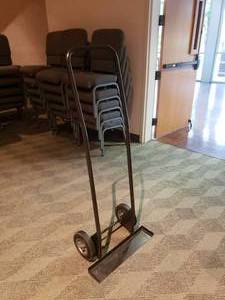 lot 869 image: Chair Dolly.  YOU WILL NEED THIS IF YOU ARE BUYING CHURCH CHAIRS