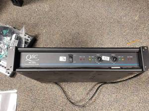 lot 912 image: QSC MX1500a Professional Stero Amplifier