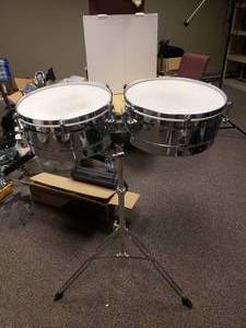 lot 920 image: Latin Percussion Matodor Timbales