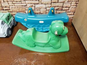 lot 970 image: Lot of 2 Toddler Playground Toys