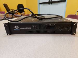 lot 990 image: QSC Model RMX 1450 Professional Power Amplifier
