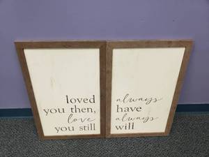 lot 1035 image: Lot of 2 Wall Prints