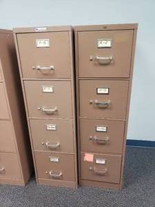 lot 1050 image: Lot 2 File Cabinets FULL of Christian & Christmas Sheet Music