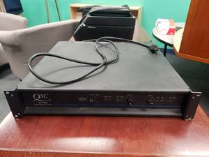 lot 1061 image: QSC MX 1500a Professional Stereo Amplifier
