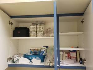 lot 1116 image: Large Lot of Medical Supplies.  Breathing Masks, First Aid, thermometers & More