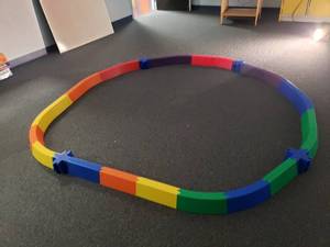 lot 1125 image: Customizable Kids Gymnastics Balance Beam Pieces