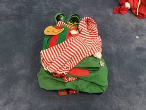 lot 1129 image: Lot of Misc Christmas Themed Costumes