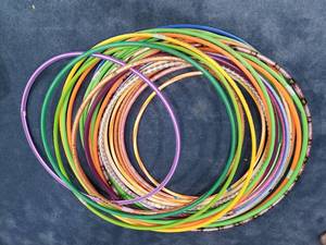 lot 1206 image: Large Assortment of Hula Hoops.  20