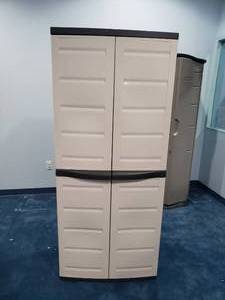 lot 1254 image: Plastic Storage Cabinet