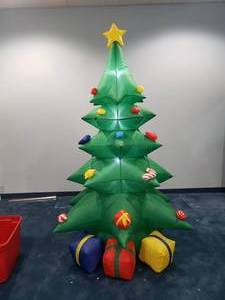 lot 1261 image: Christmas Tree w Presents Christmas Inflatable