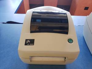 lot 1344 image: Zebra LP 2844 Direct Thermal Label Printer