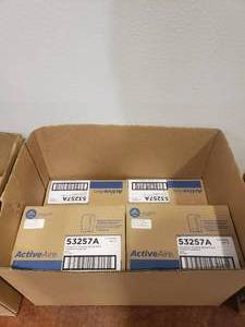 lot 1376 image: Lot of 6 ActiveAire Black Bathroom Powered Whole Room Freshener Dispensers