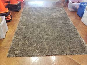 lot 1392 image: Ikea Adum Plus Brown Carpet.  57 x 710