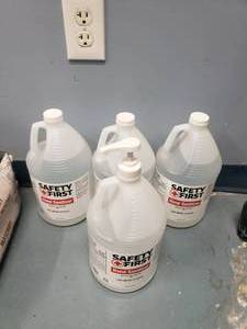 lot 1500 image: Lot of 4 1-Gallon Hand Sanitizers