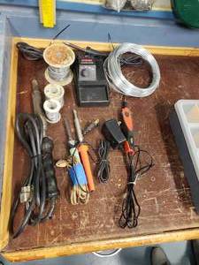lot 1511 image: Lot of Soldering Tools