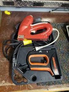 lot 1519 image: Lot of 2 Electric Staplers
