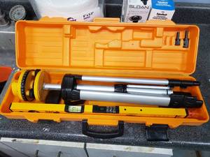 lot 1545 image: Johnson Hot Shot Laser Level Kit