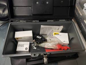 lot 1553 image: Tool Box w Fuses w Heavy Duty Wire Crimper