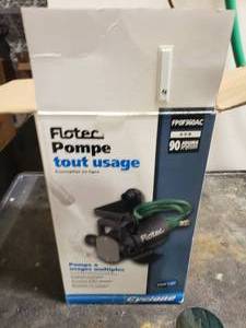 lot 1566 image: Flotec FP0F360AC Cyclone Water Removal Utility Pump