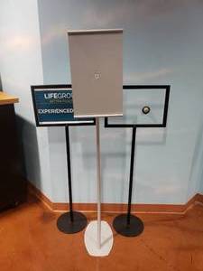lot 1607 image: Lot of 3 Indoor Information Signs